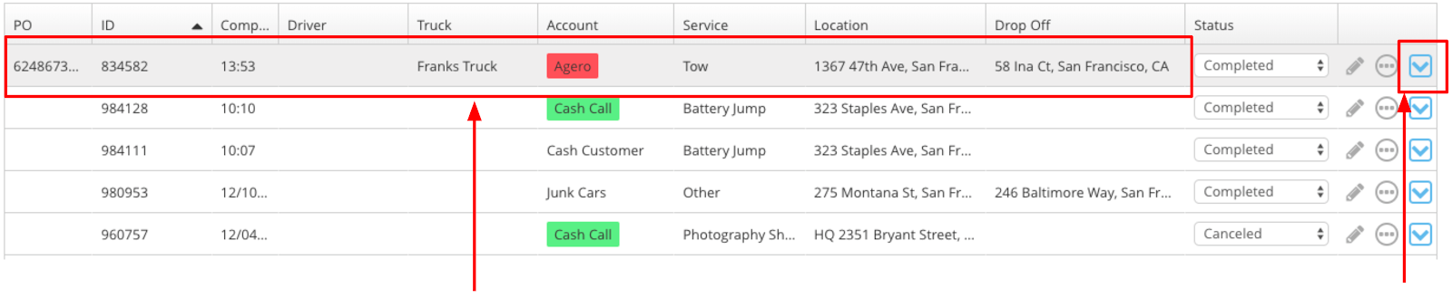 How to Use The Swoop Dashboard to Capture Information on Agero (Non ...